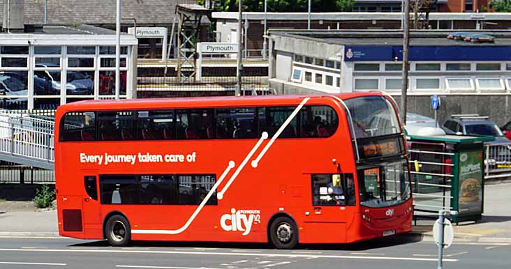 Plymouth Citybus Alexander Dennis Enviro400 512